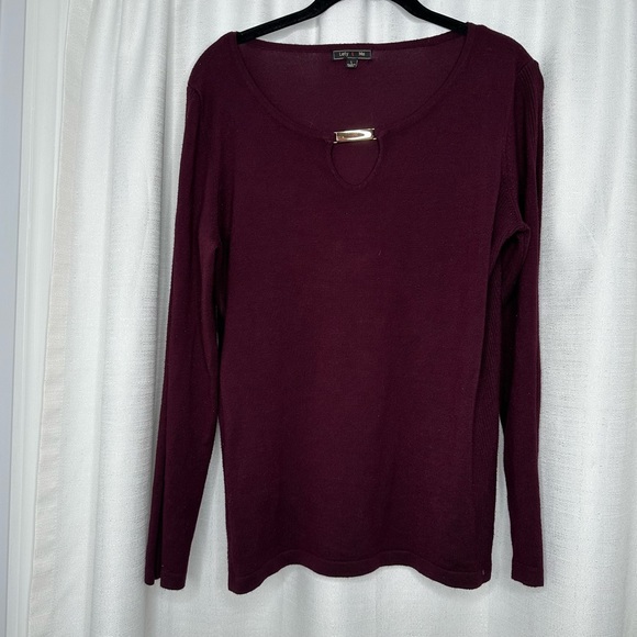 Lety & Me Sweaters - Lety & Me Purple Sweater